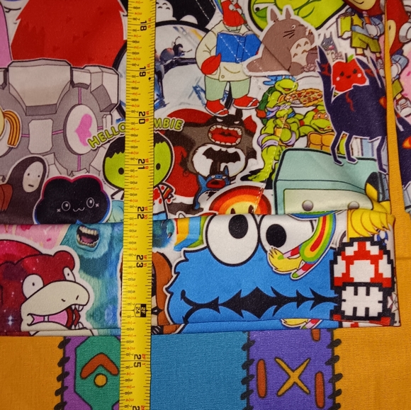 Animated All Over Print Hoodie Disney Pokemon Hello Kitty Nintendo The Simpsons - Picture 4 of 5